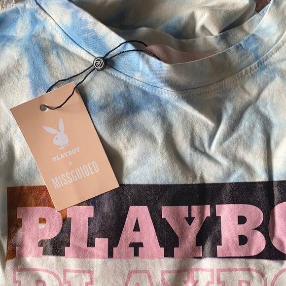 Playboy x Misguided t-shirt dress - Picture 2 of 6